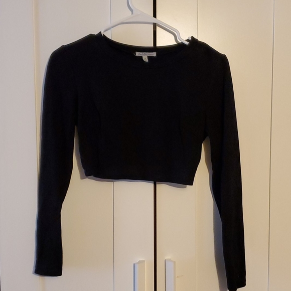 Charlotte Russe Tops - Black Crop Top